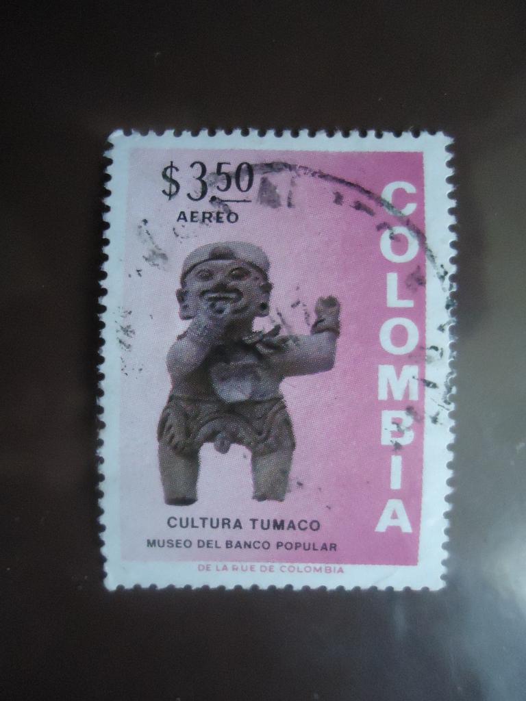 1973 г.  Колумбия  гаш. без клея.