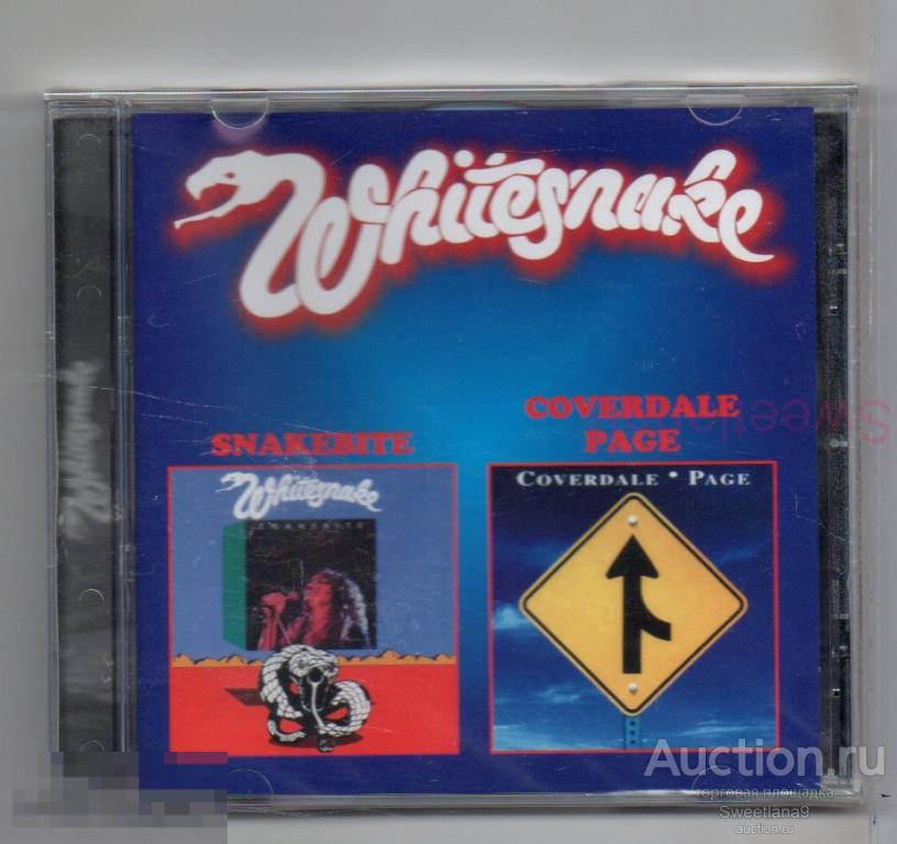 WHITESNAKE - Snakebite + COVERDALE PAGE - Coverdale • Page Лиц CD MAXIMUM 1999