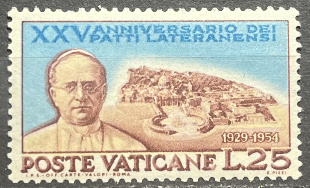 Почтовая марка Ватикан 🇻🇦❗️1954 год ❗️
