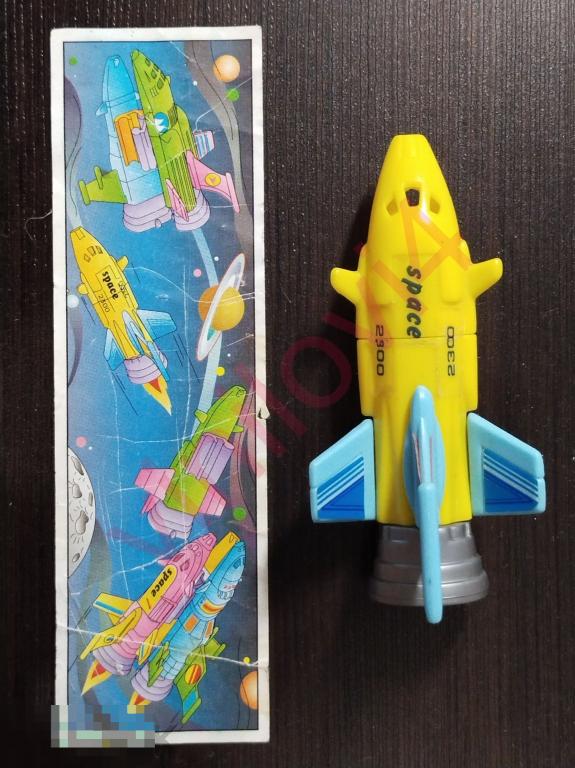 K97n20 "Ракеты". Киндер сюрприз. 1996г