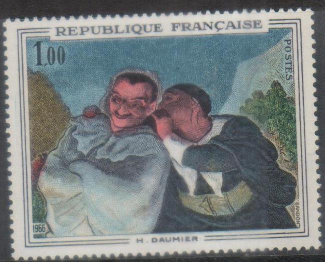 МАРКИ ЖИВОПИСЬ.   ДОМЬЕ. MNH. ФРАНЦИЯ  3138