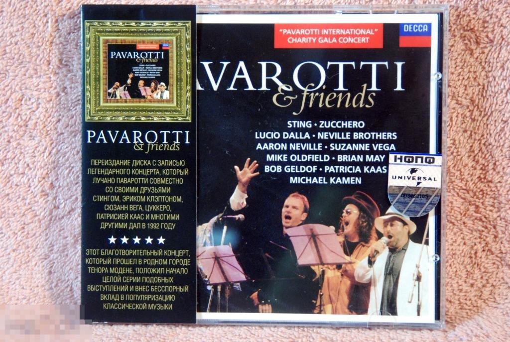 PAVAROTTI & FRIENDS  RUSSIA CD  OBI MINT