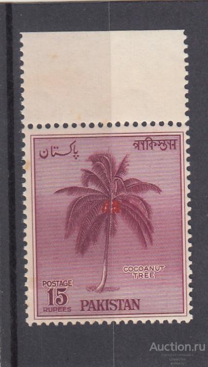 PAKISTAN  ПАКИСТАН   Пальма 2 года Республике № 95  1958   Сост** MNH