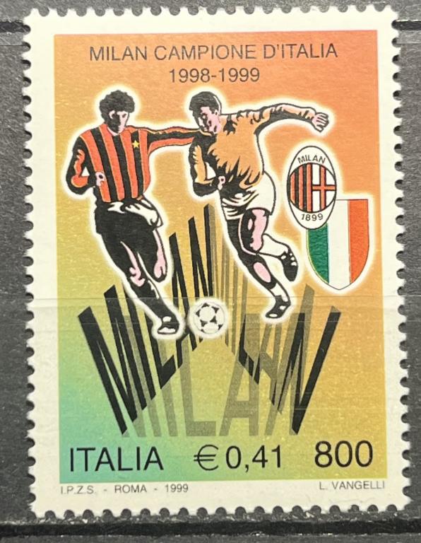 Почтовая марка Италия 🇮🇹