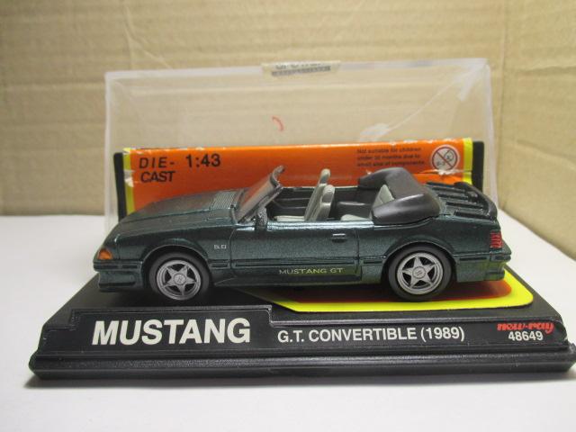 FORD MUSTANG  GT CONVERTIBLE 1989  NEW RAY
