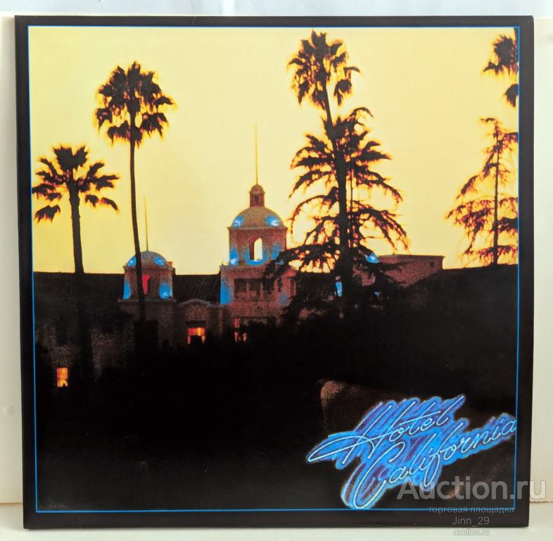 Пластинка винил Eagles - Hotel California + poster 1976 г made in EU