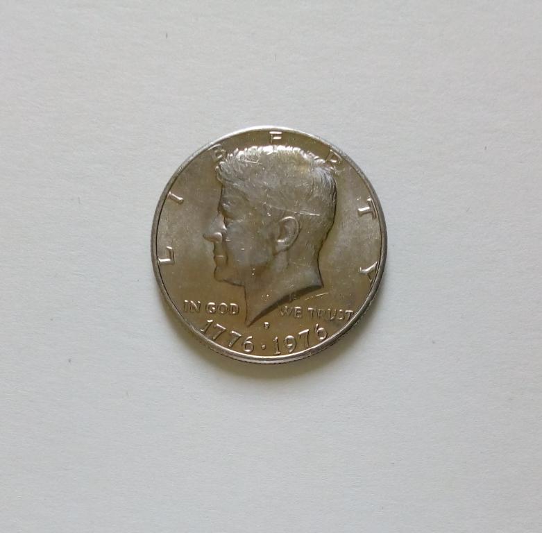 США 50 центов 1976 год