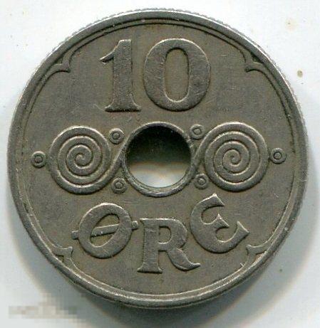 (x150945) ФАРЕРСКИЕ ОСТРОВА - 10 ЭРЕ 1941 / KM4 дания