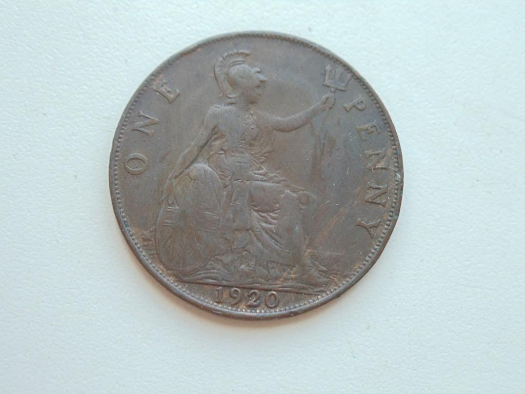 Великобритания 1 пенни 1920г