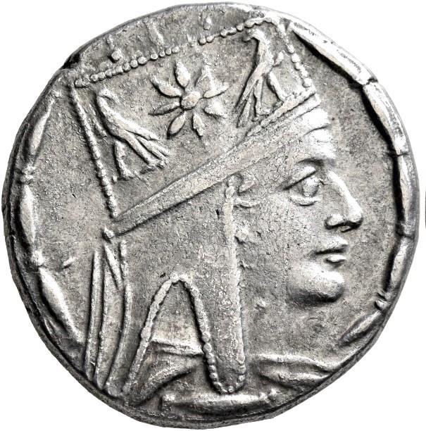 Великая Армения Тигран II тетрадрахма Тигранокерт ARTISTIC STYLE