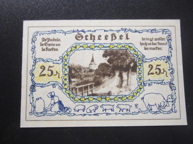 ГЕРМАНИЯ НОТГЕЛЬД  25  ПФЕННИГОВ     SCHEESSEL