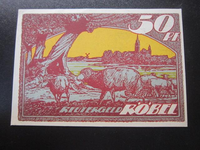 ГЕРМАНИЯ НОТГЕЛЬД  50  ПФЕННИГОВ     ROBEL