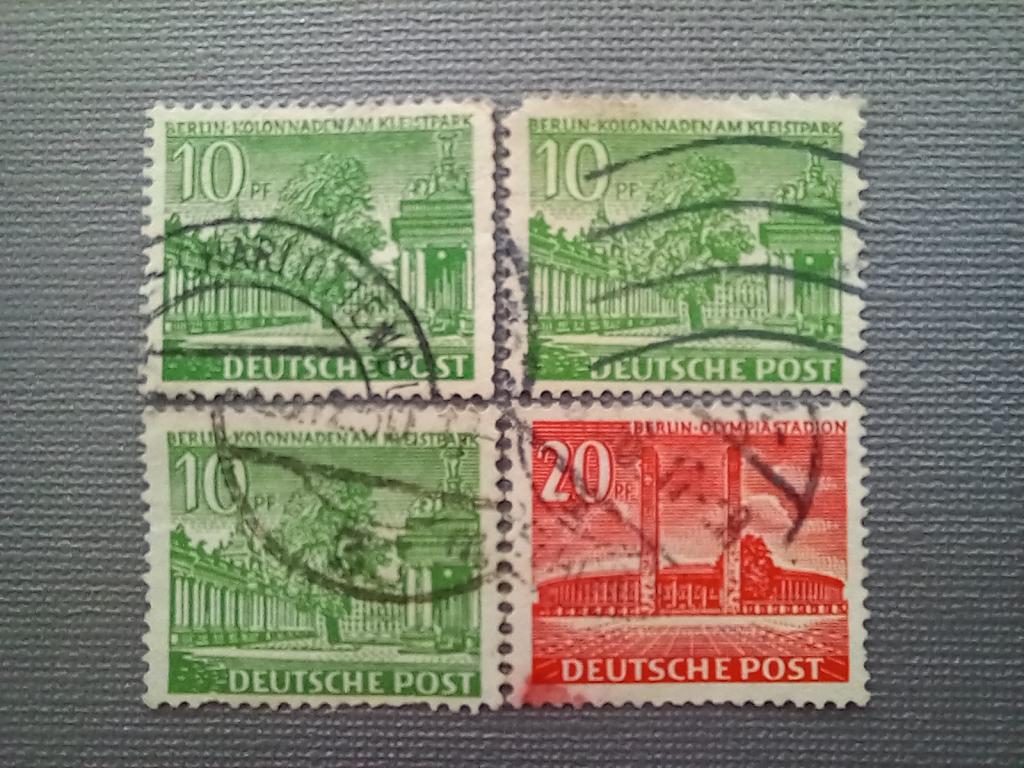 МАРКА. ГЕРМАНИЯ. ОККУПАЦИЯ СОЮЗНИКОВ. на выбор.