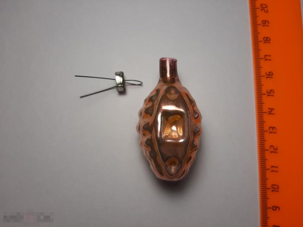 Ёлочная игрушка Шар фонарь (5 а)