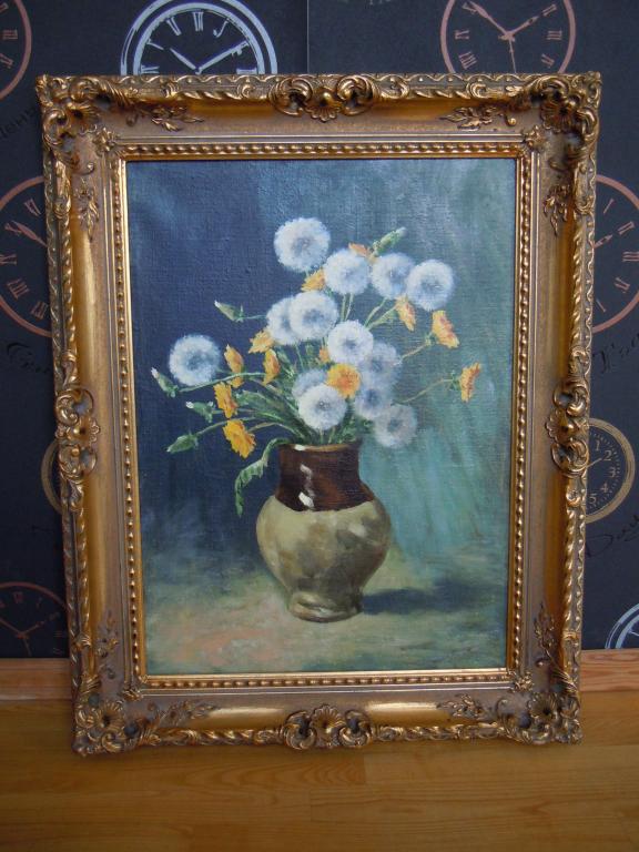 Картина Исаак Левитан "Одуванчики" копия Сергей Коняхин, холст, масло,