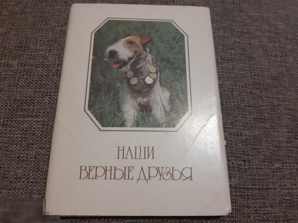 Набор открыток Наши верные друзья (163)