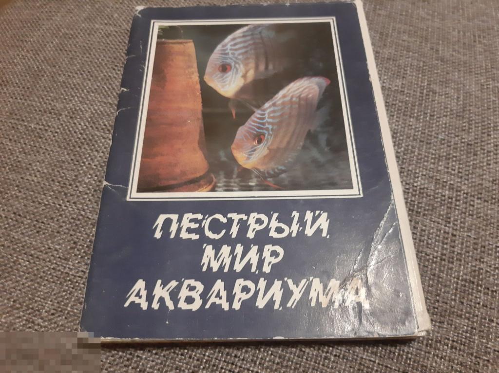 Набор открыток Пестрый мир аквариума (120)
