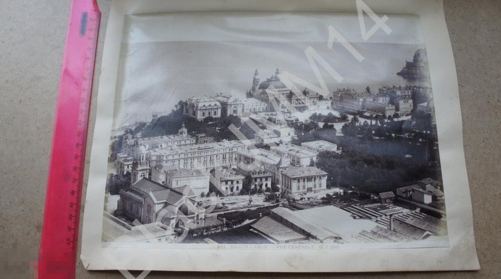До 1900 г. Фотография Фото Монте-Карло Общий вид