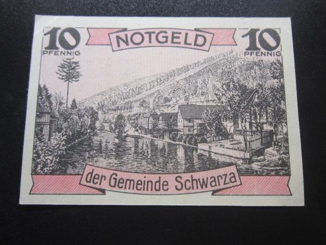 ГЕРМАНИЯ НОТГЕЛЬД  10  ПФЕННИГОВ   SCHWARZA