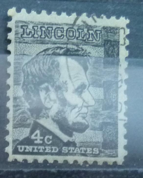 США 1965  Mi# 893 Президент Линкольн
