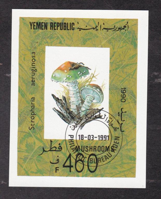 Йемен 1991 Флора Грибы (4915)