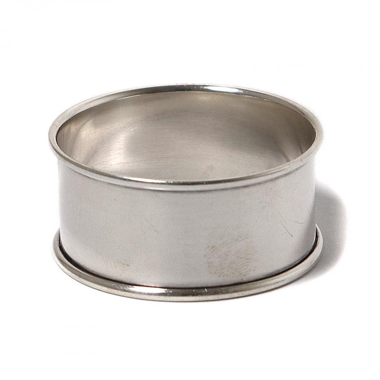 Серебряное кольцо для салфеток.  Швеция, 1971 год