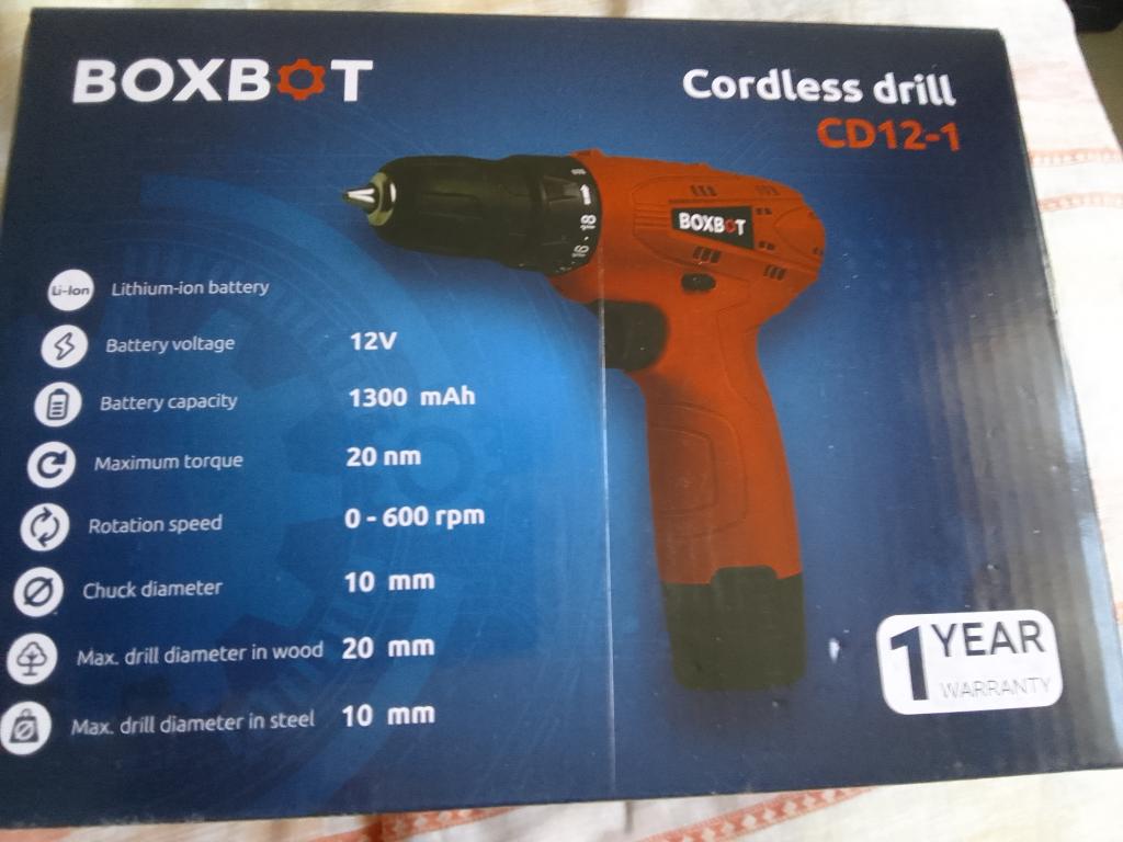 Дрель-шуруповерт Boxbot CD12-1