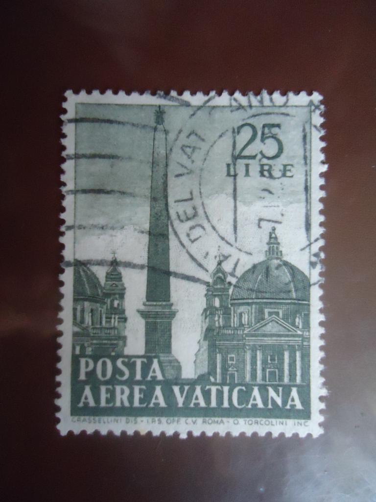 1959 г.  Ватикан  гаш. без клея.