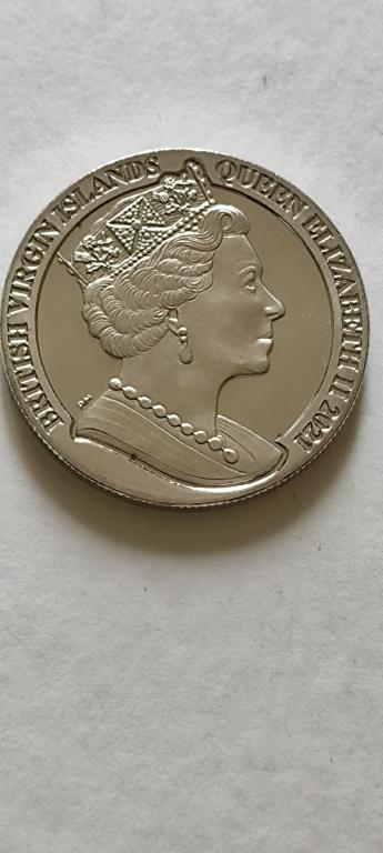 монета Британские Виргинские о-ва.юбилей.  АНЦ.