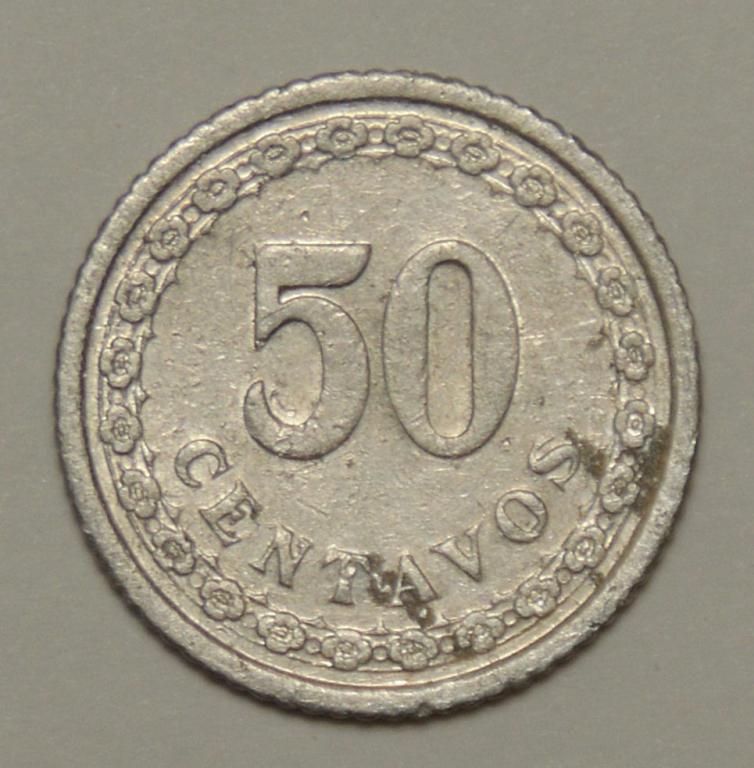 Парагвай 50 сентаво 1938 (С13)