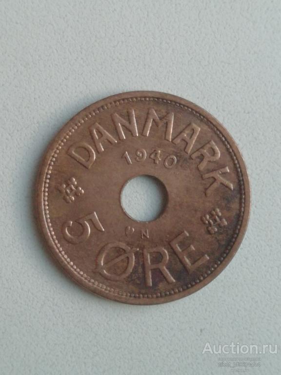 5 эре 1940 Дания