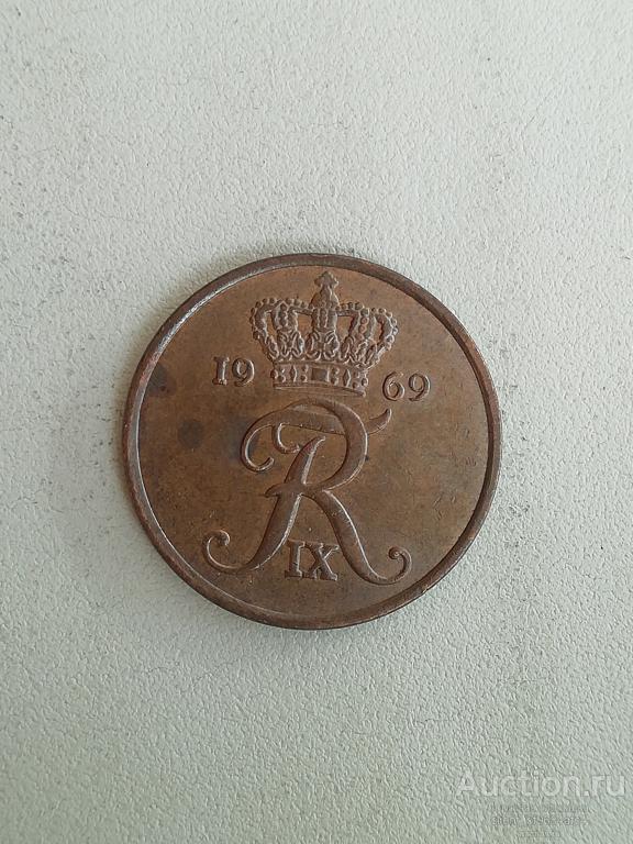 5 эре 1969 Дания