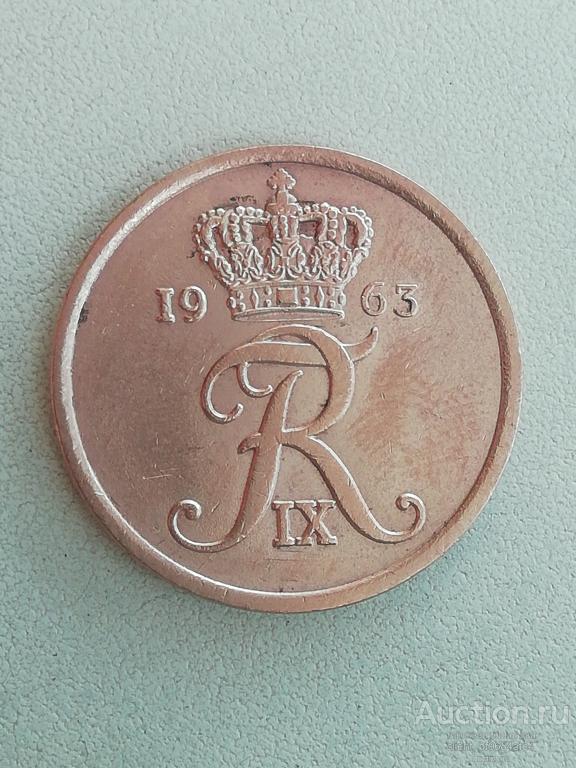 5 эре 1963 Дания