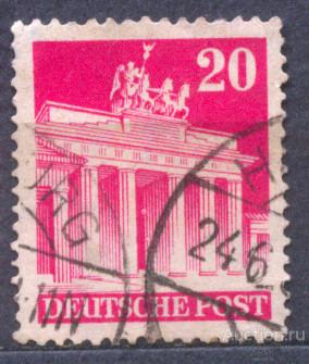 Ви Германия  1948 Бранденбургские ворота