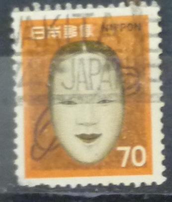 Япония 1961 Mi # 761 Маска Стандарт гаш