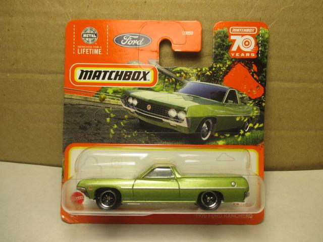 FORD RANCHERO  1970  MATCHBOX