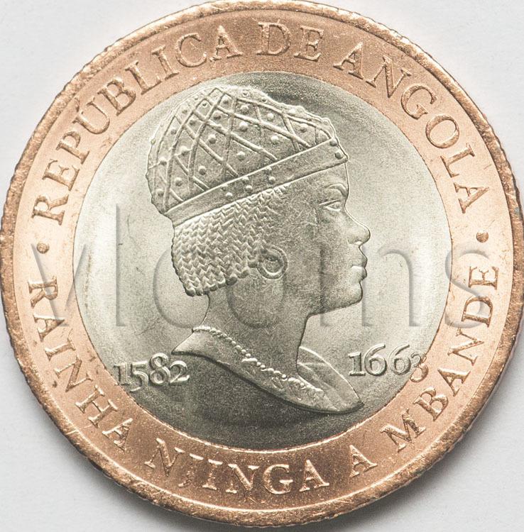 Ангола 20 кванза 2014 Зинга Мбанди Нгола UNC 68131