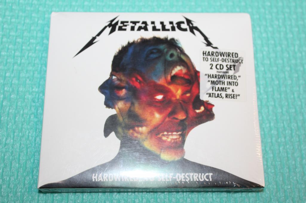 Metallica / Hardwired … To Self-Destruct 16 / USA  2CD TRANSP.SLIPCASE