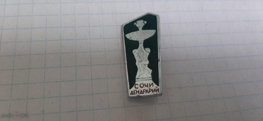 Значок Сочи Дендрарий (48.3)
