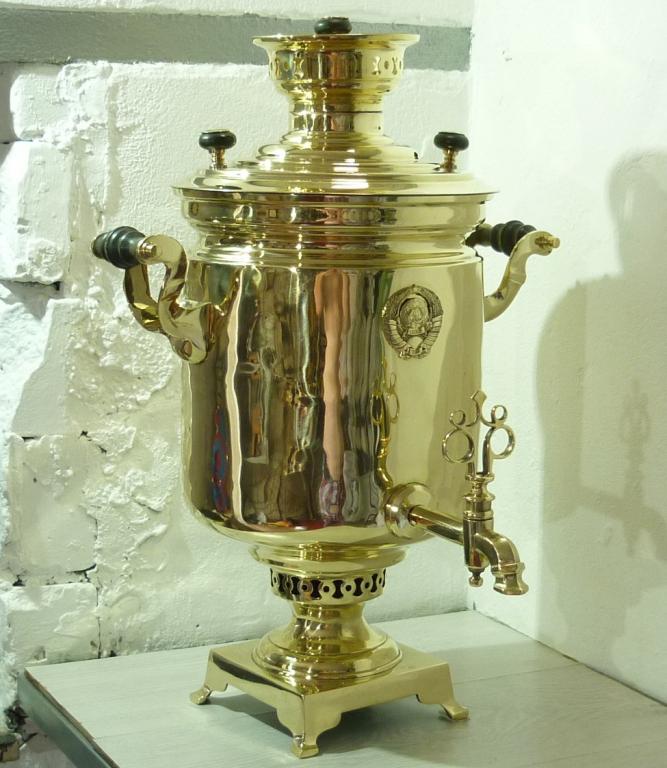 САМОВАР НА ДРОВАХ  9 ЛИТРОВ  ТУЛМЕТПРОМ  СССР