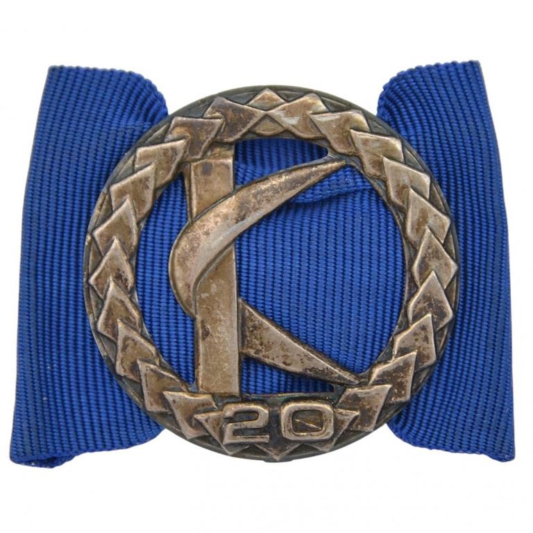 Финляндия. Знак за 20 лет выслуги для государственных чиновников (95123)