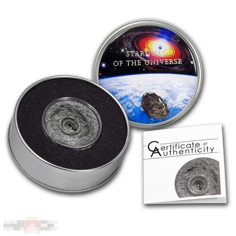 * Острова Кука 5 Долларов 2016 ! Метеорит Tamdakht * Тамдахт * ! Тираж 2500 шт.