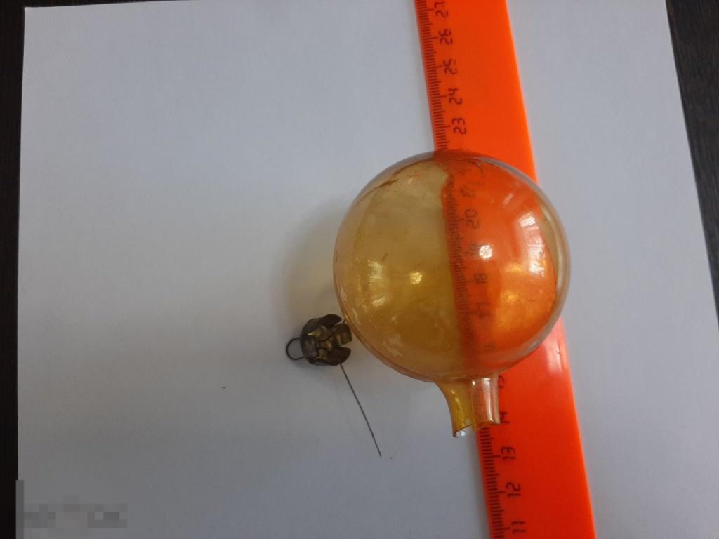 Ёлочная игрушка Шар (51 а)