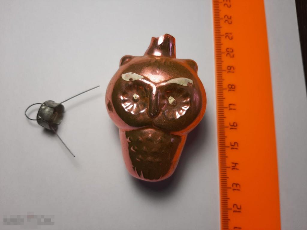 Ёлочная игрушка Сова (24 а)