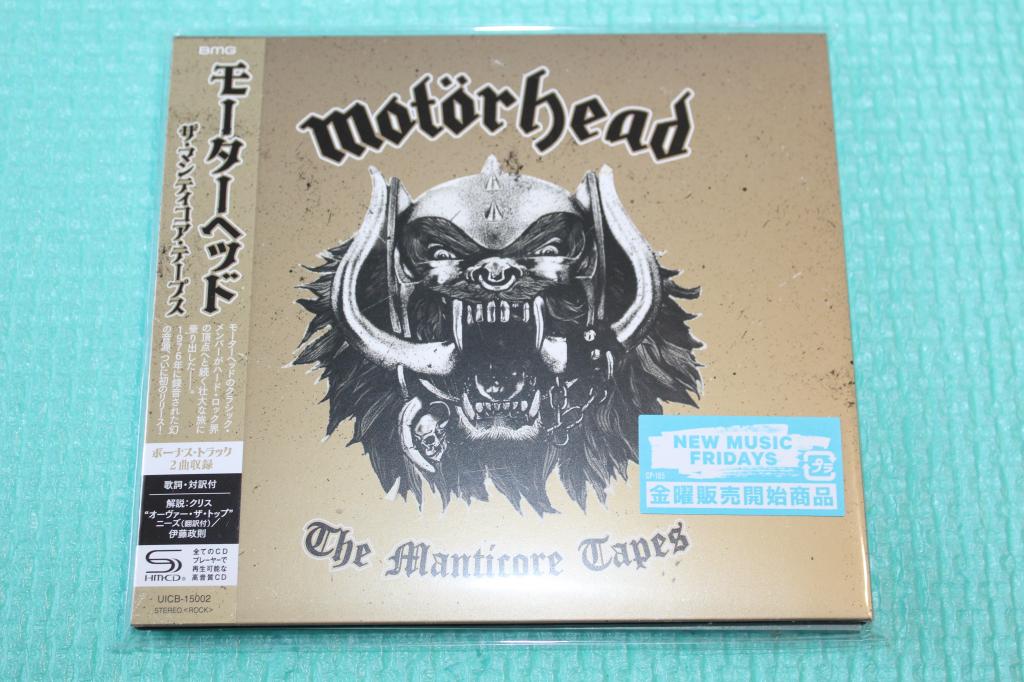 Motorhead / The Manticore Tapes 77 / Japan SHM Digipack
