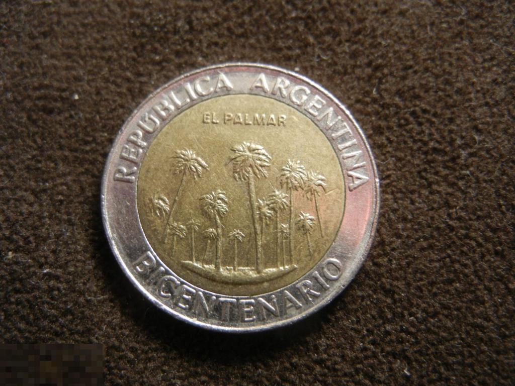 * Аргентина 1 Песо 2010 ! Монета !