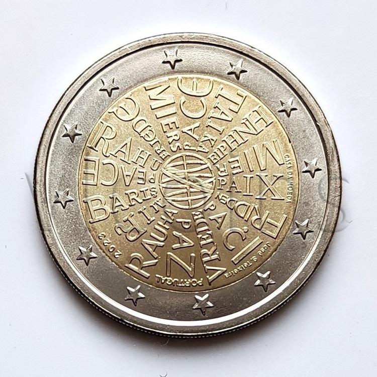 Португалия 2 евро 2023 Мир UNC 94741