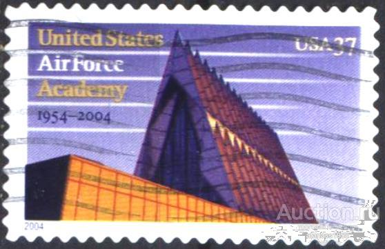 США Гашеная марка Военно-воздушная академия 2004