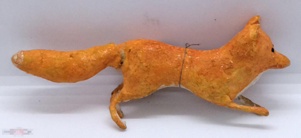 ЁЛОЧНАЯ ИГРУШКА, ЛИСА.ВАТА, СССР 1940-е гг