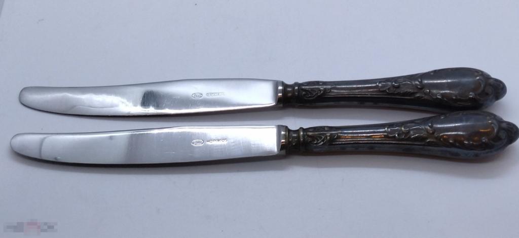 НОЖИ БОЛЬШИЕ СТОЛОВЫЕ 26 см ЗИШ РОЯЛ , МЕЛЬХИОР. 2 шт СССР. НОВЫЕ!